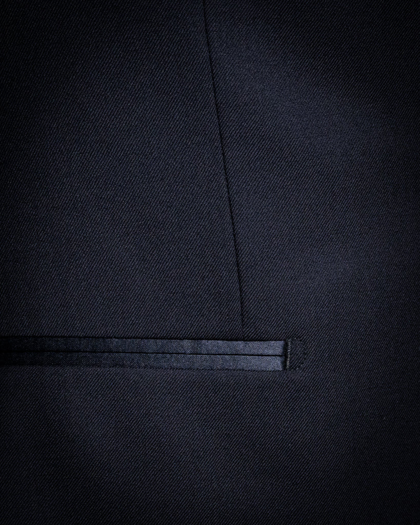 Smoking Michelangelo Blu Scuro con Gilet