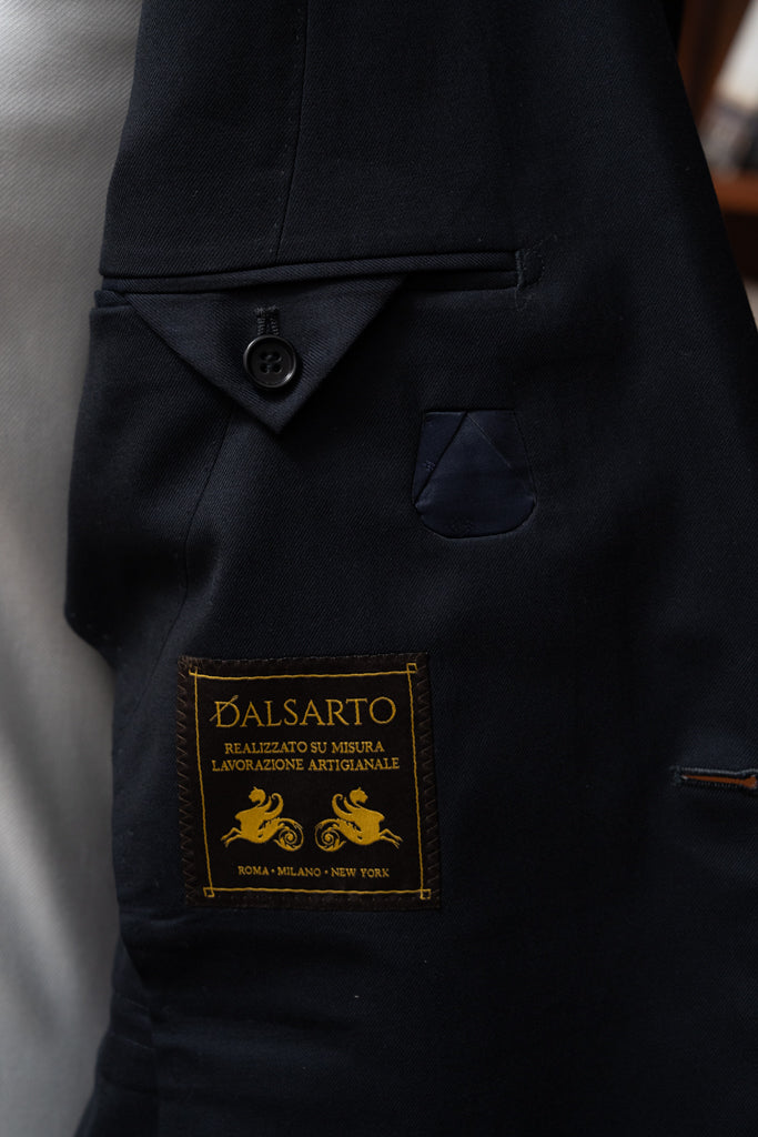 Smoking Michelangelo Blu Ardesia Sfoderato