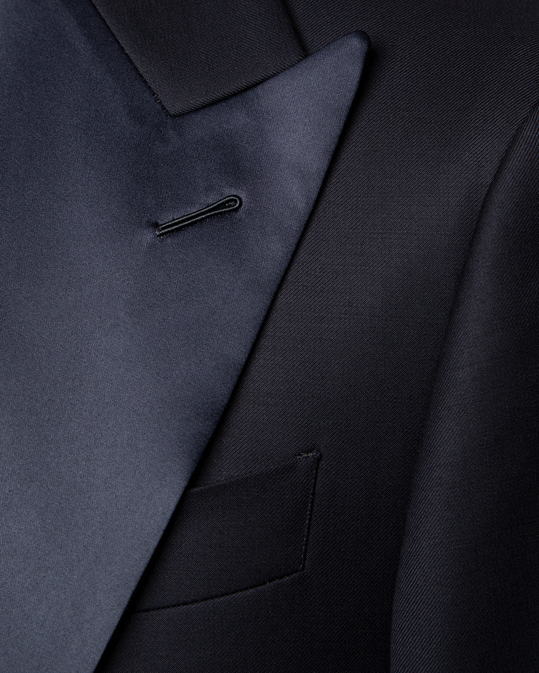 Smoking Michelangelo Blu con Raso e Gilet