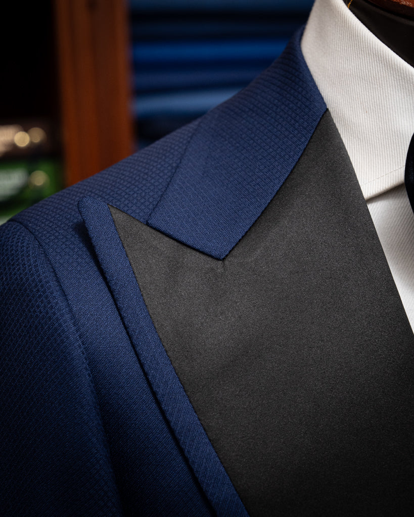 Michelangelo Blue Navy Tuxedo