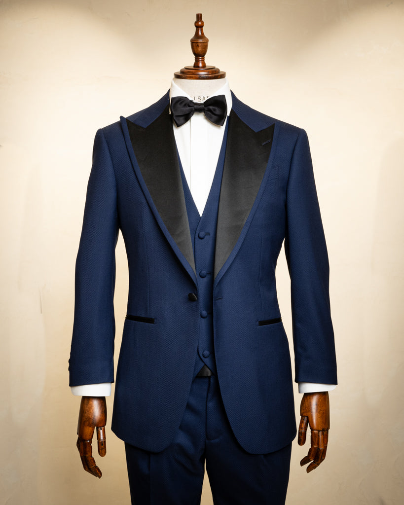 Michelangelo Blue Bird's Eye Tuxedo