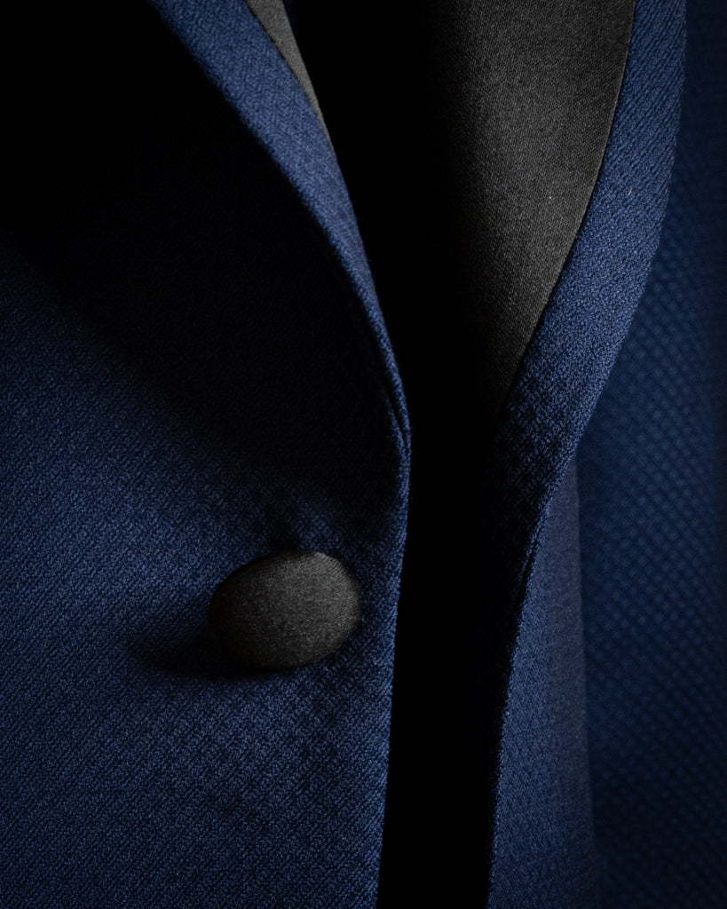 Michelangelo Blue Bird's Eye Tuxedo