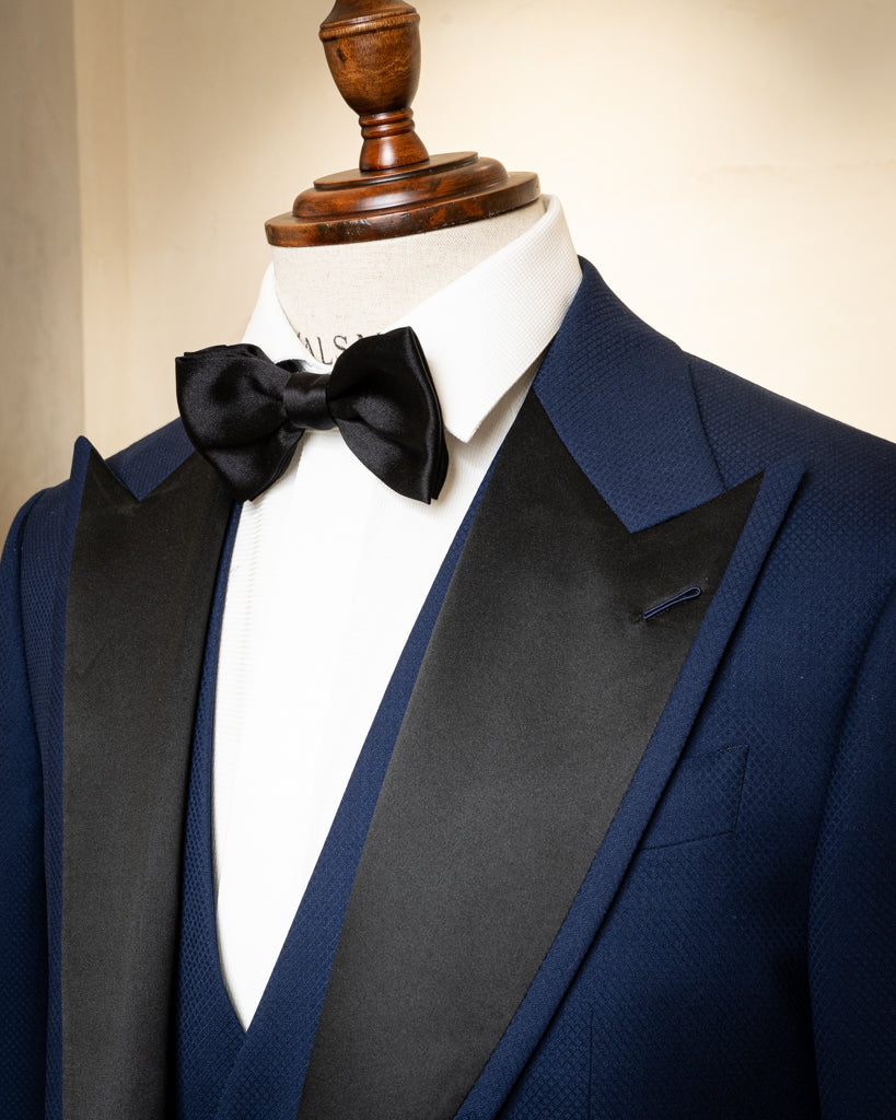 Michelangelo Blue Bird's Eye Tuxedo