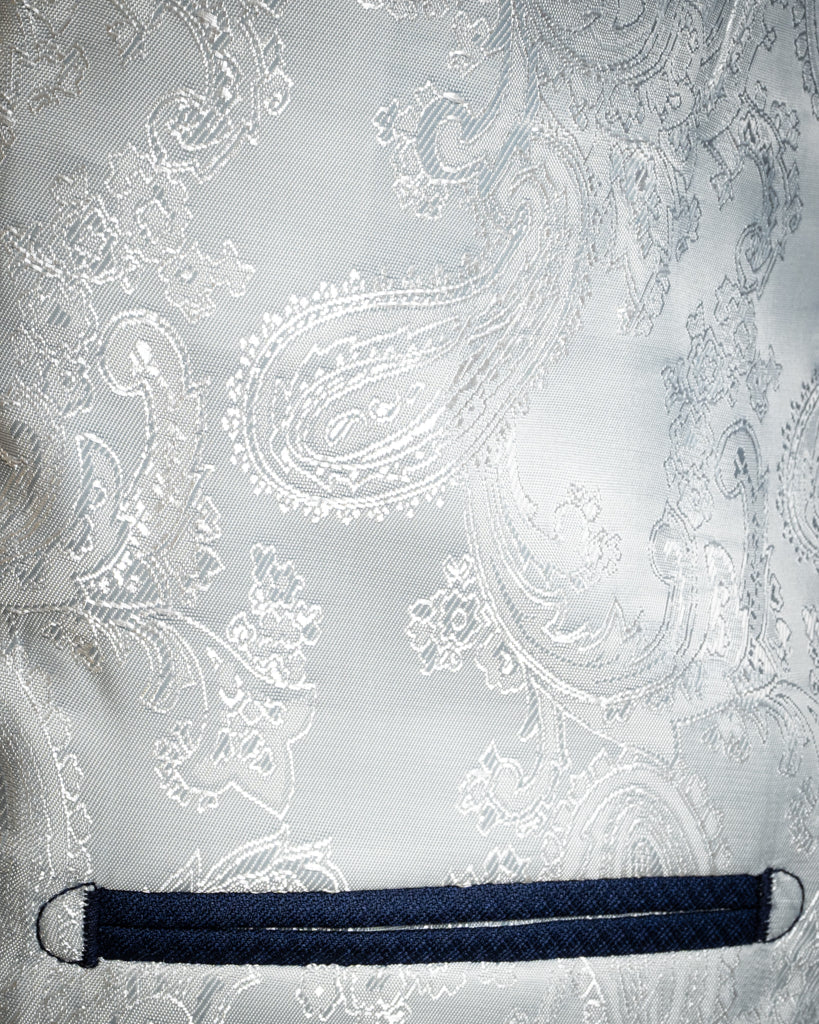 Michelangelo Blue Bird's Eye Tuxedo