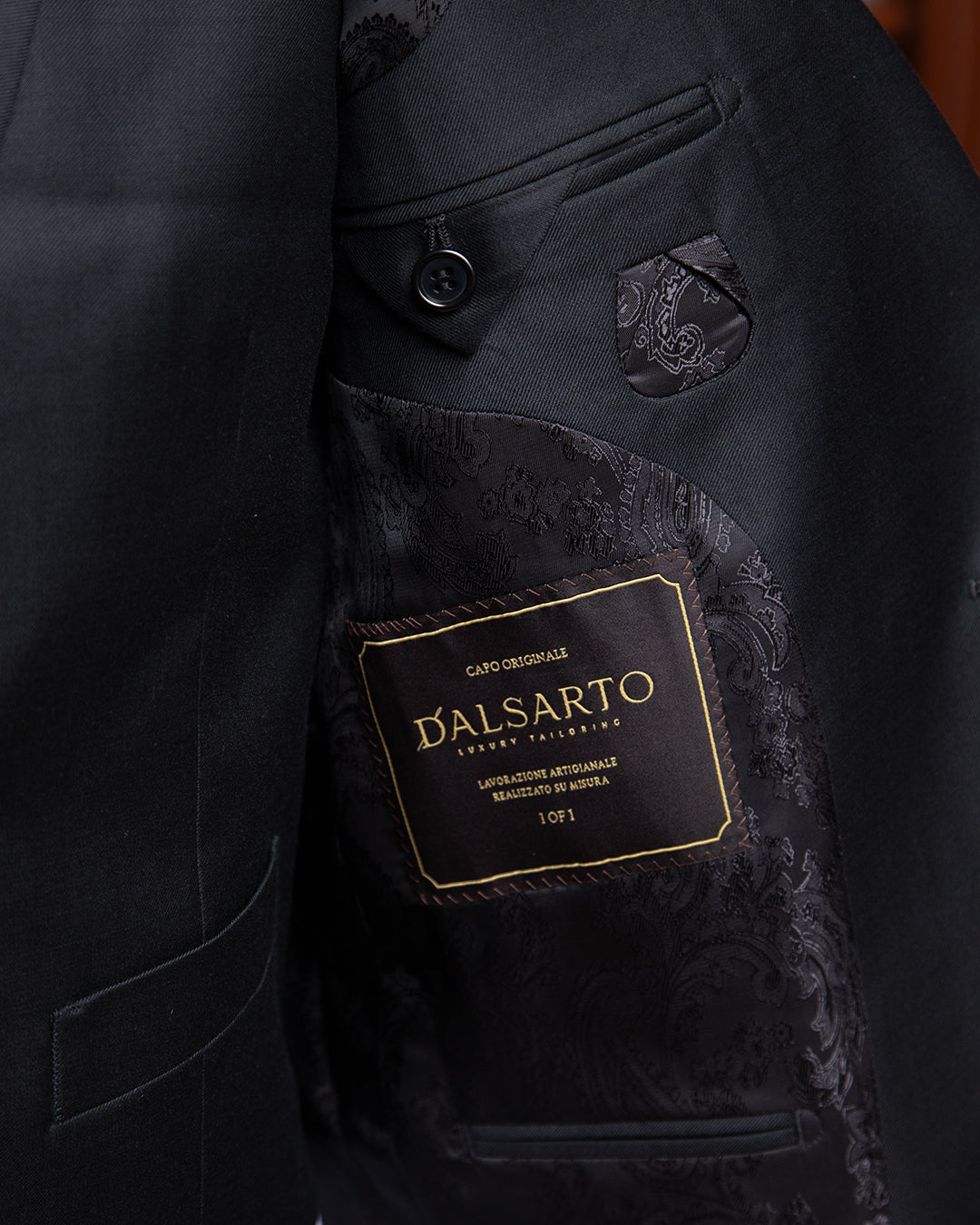 Smoking Nudo Nero Unito con Gilet