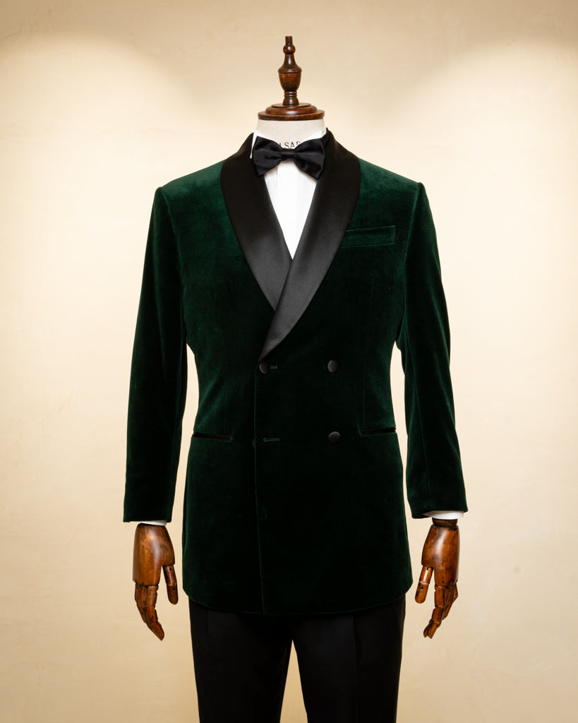 Donatello Green Velvet Tuxedo