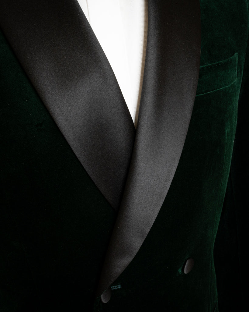 Donatello Green Velvet Tuxedo