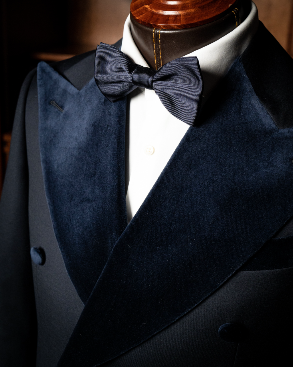 Blue Grinta Tuxedo with Velvet