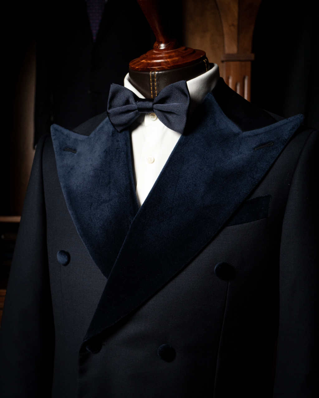 Blue Grinta Tuxedo with Velvet