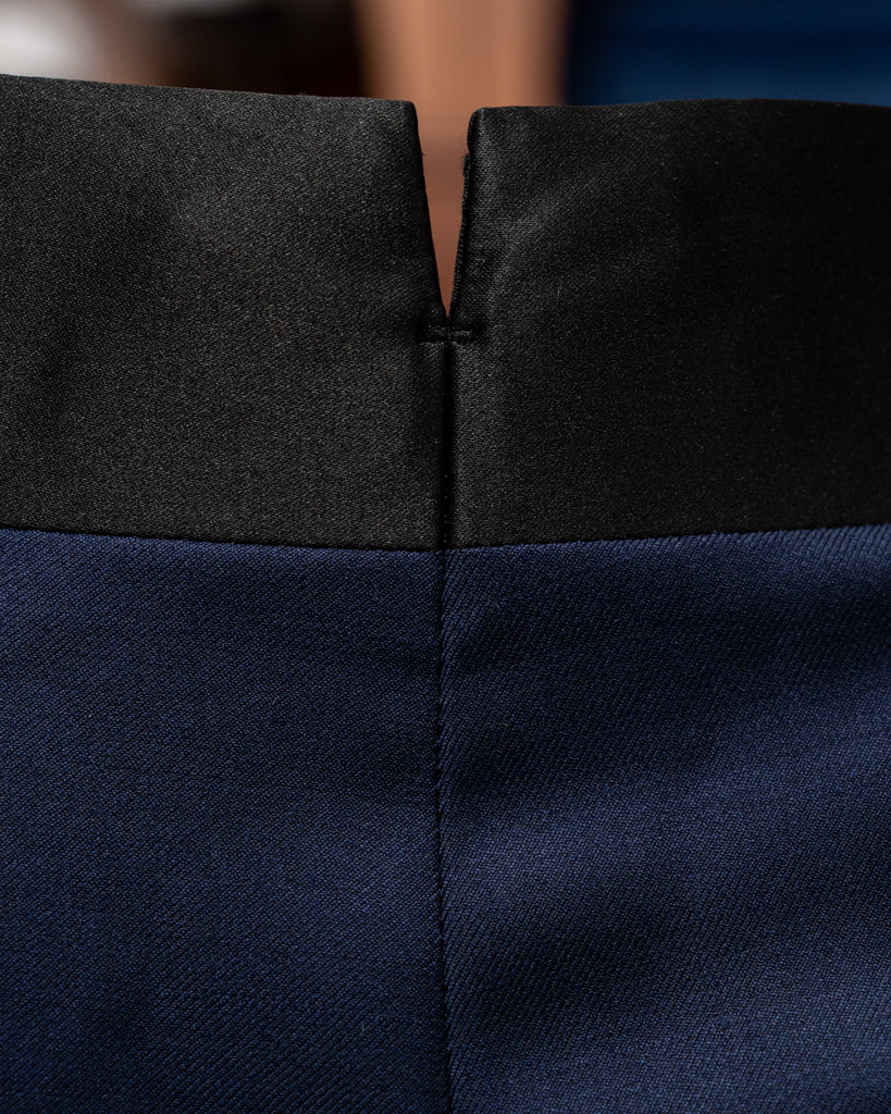 Pantaloni Tiziano Deep Blue Smoking