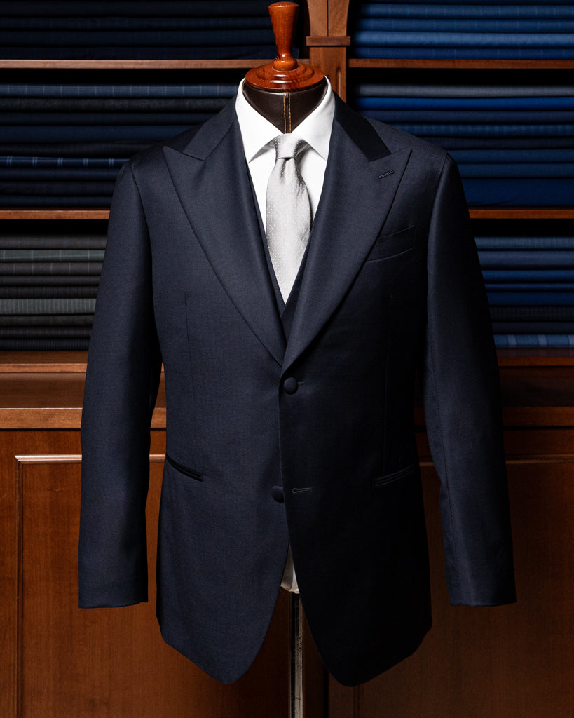Abito Bernini Blu Notte con Gilet