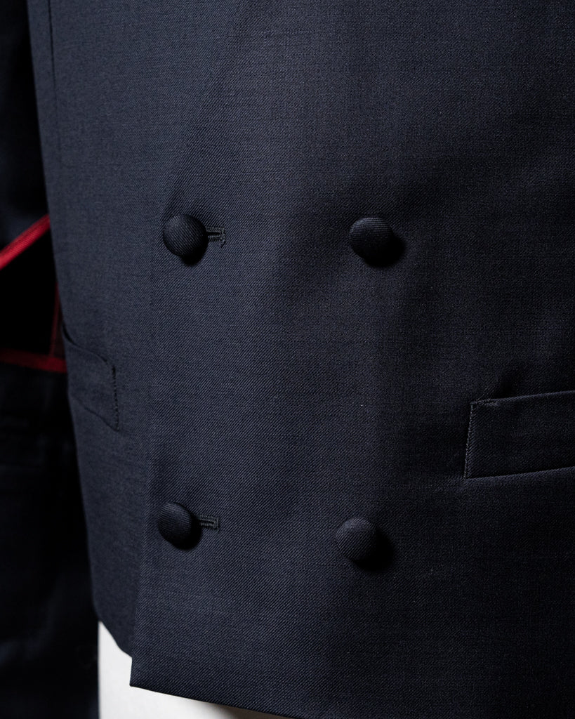 Abito Bernini Blu Notte con Gilet
