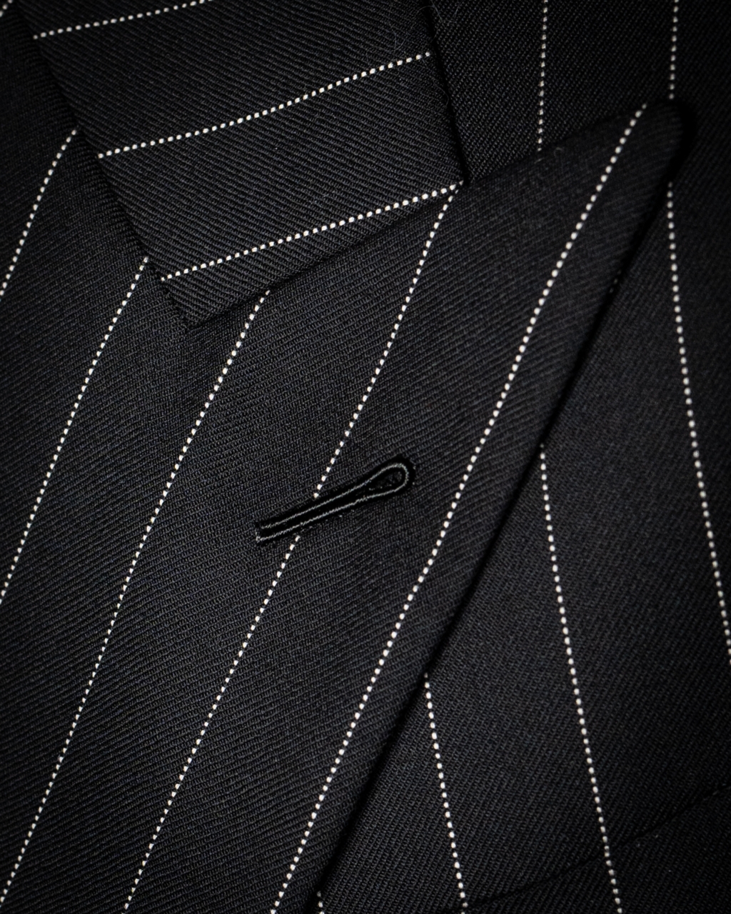 Abito Canova Gessato Grigio Scuro