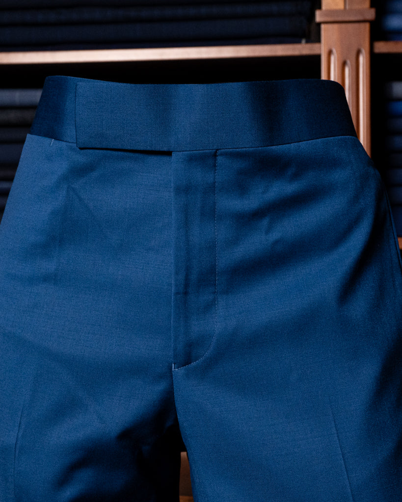 Abito Giotto Blu Avio con Gilet