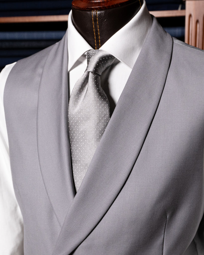 Abito Giotto Blu Avio con Gilet