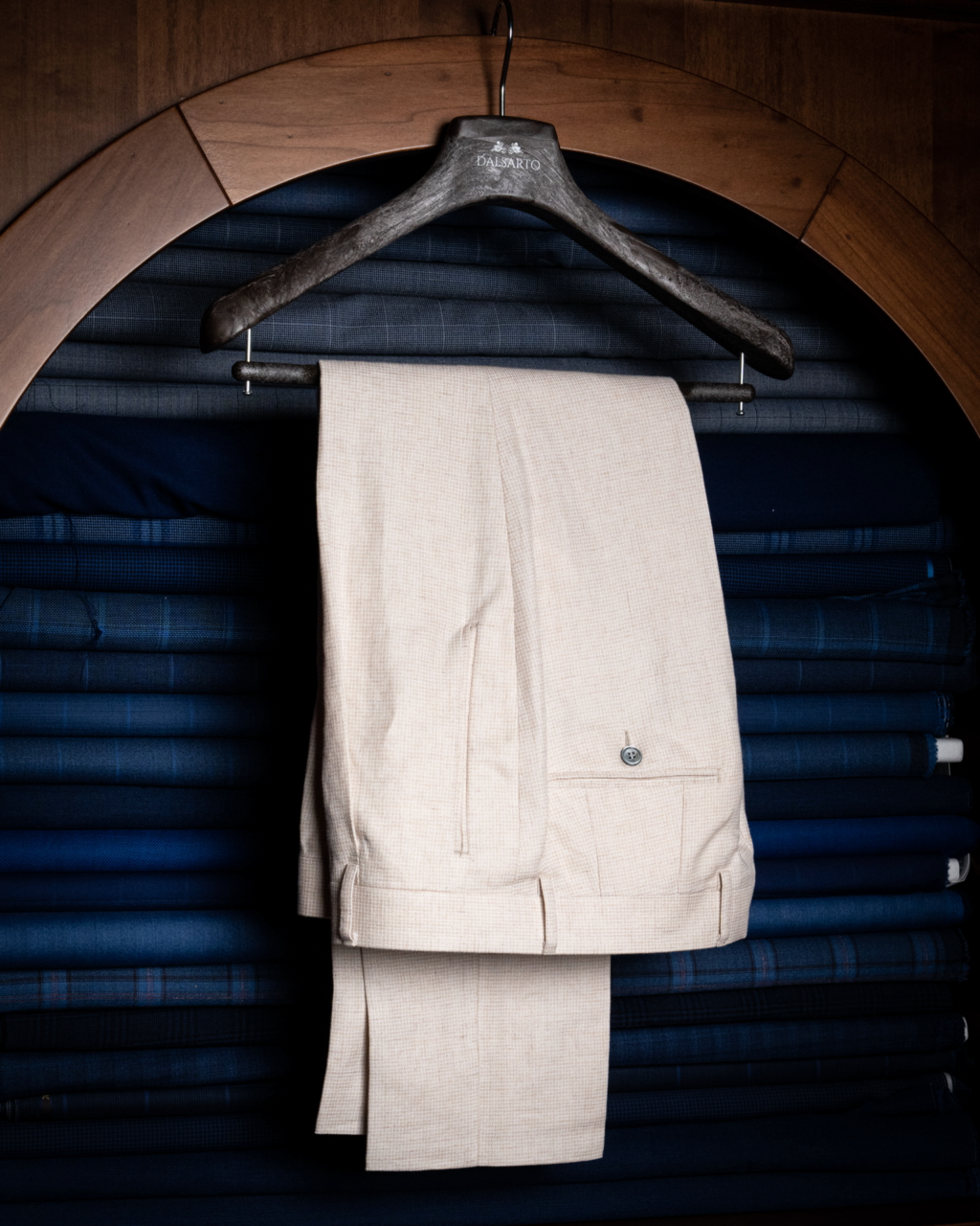 Abito Giotto Pied de Poule Crema