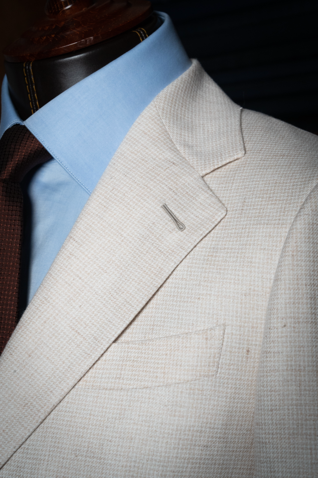 Abito Giotto Pied de Poule Crema