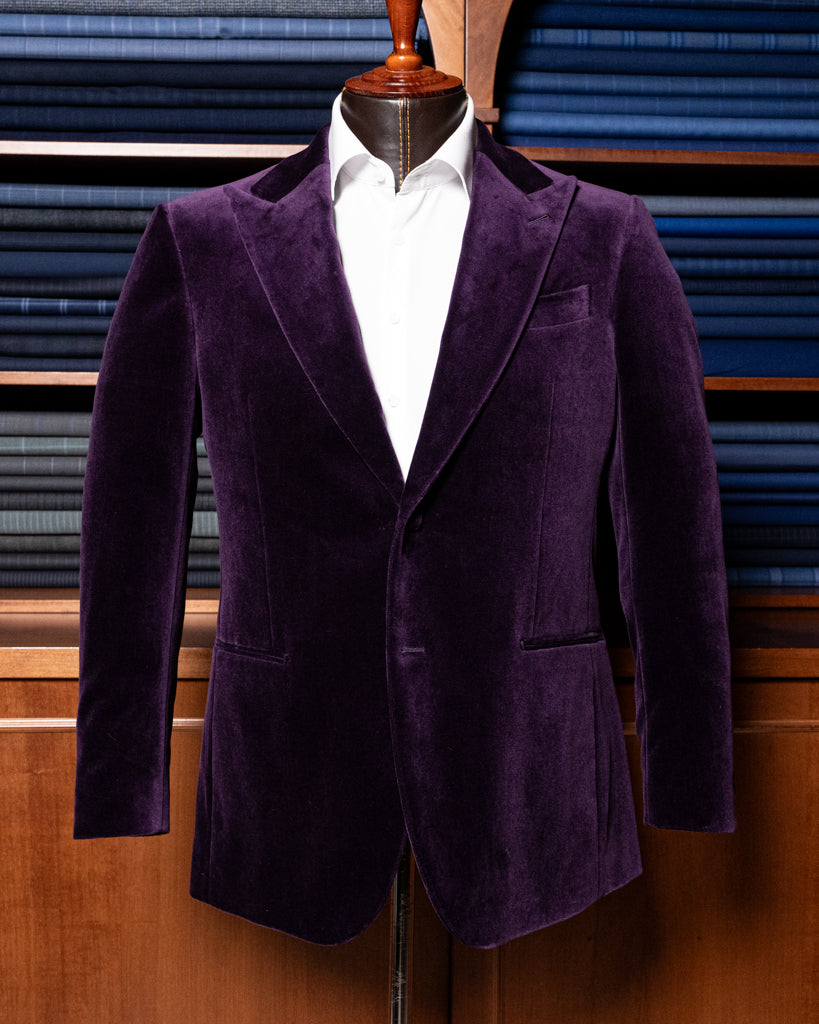 Bernini Purple Velvet Jacket