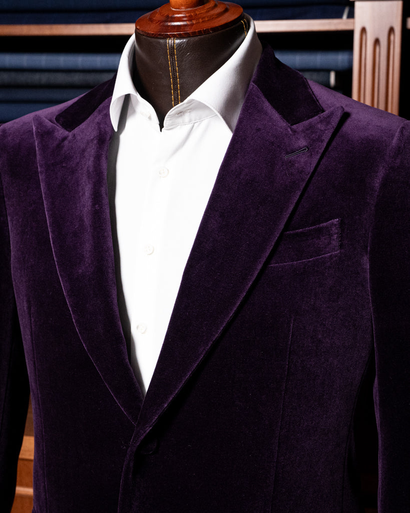 Bernini Purple Velvet Jacket