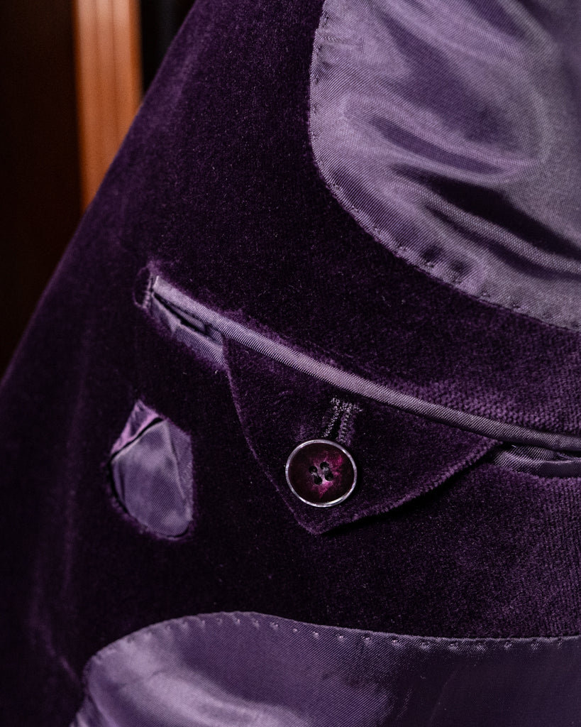 Bernini Purple Velvet Jacket