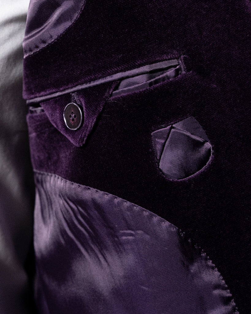 Bernini Purple Velvet Jacket