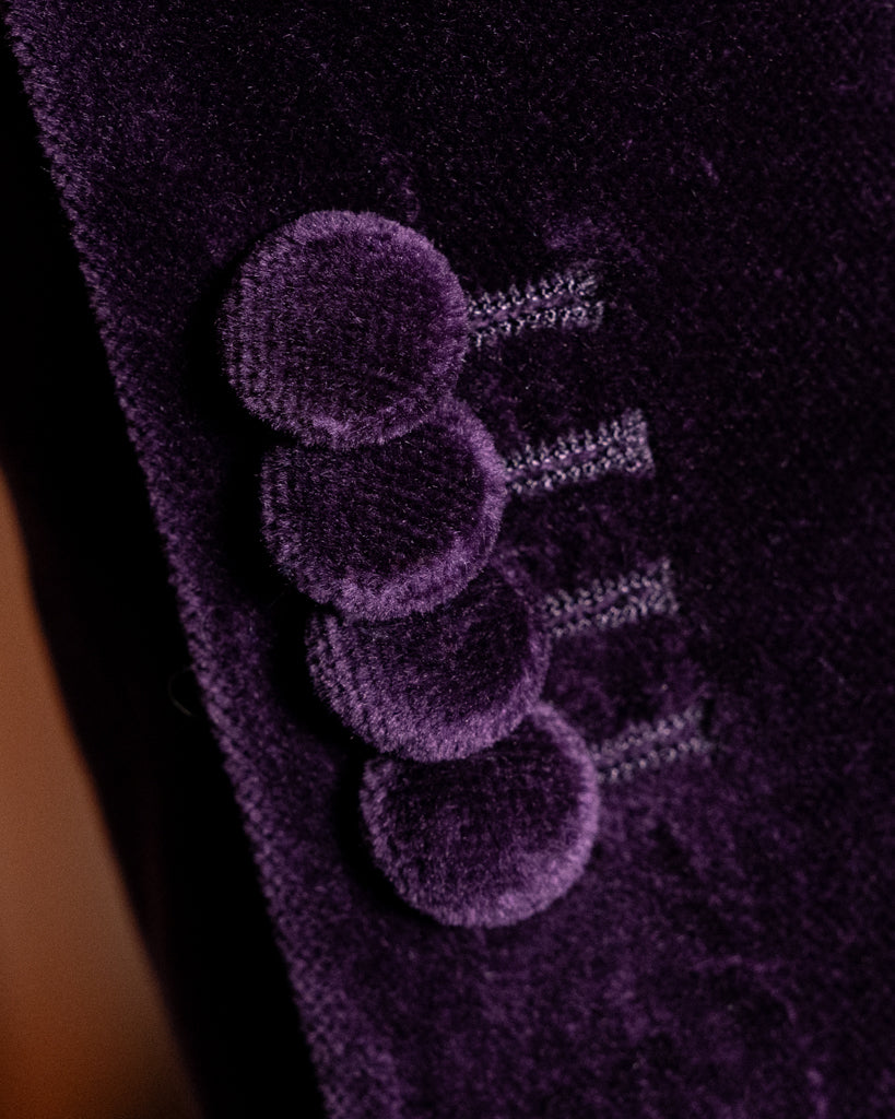 Bernini Purple Velvet Jacket