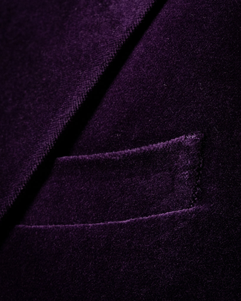 Bernini Purple Velvet Jacket