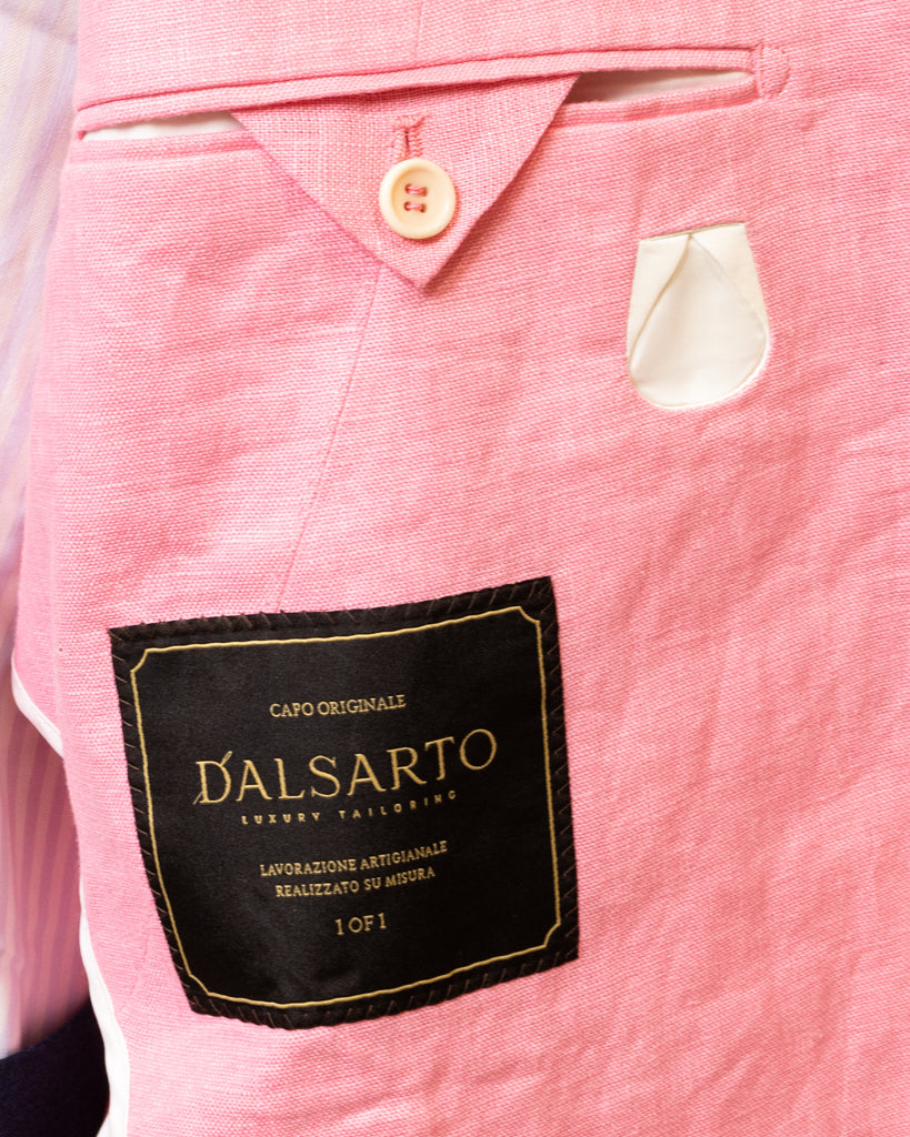 Giacca Casual Sfoderata Rosa