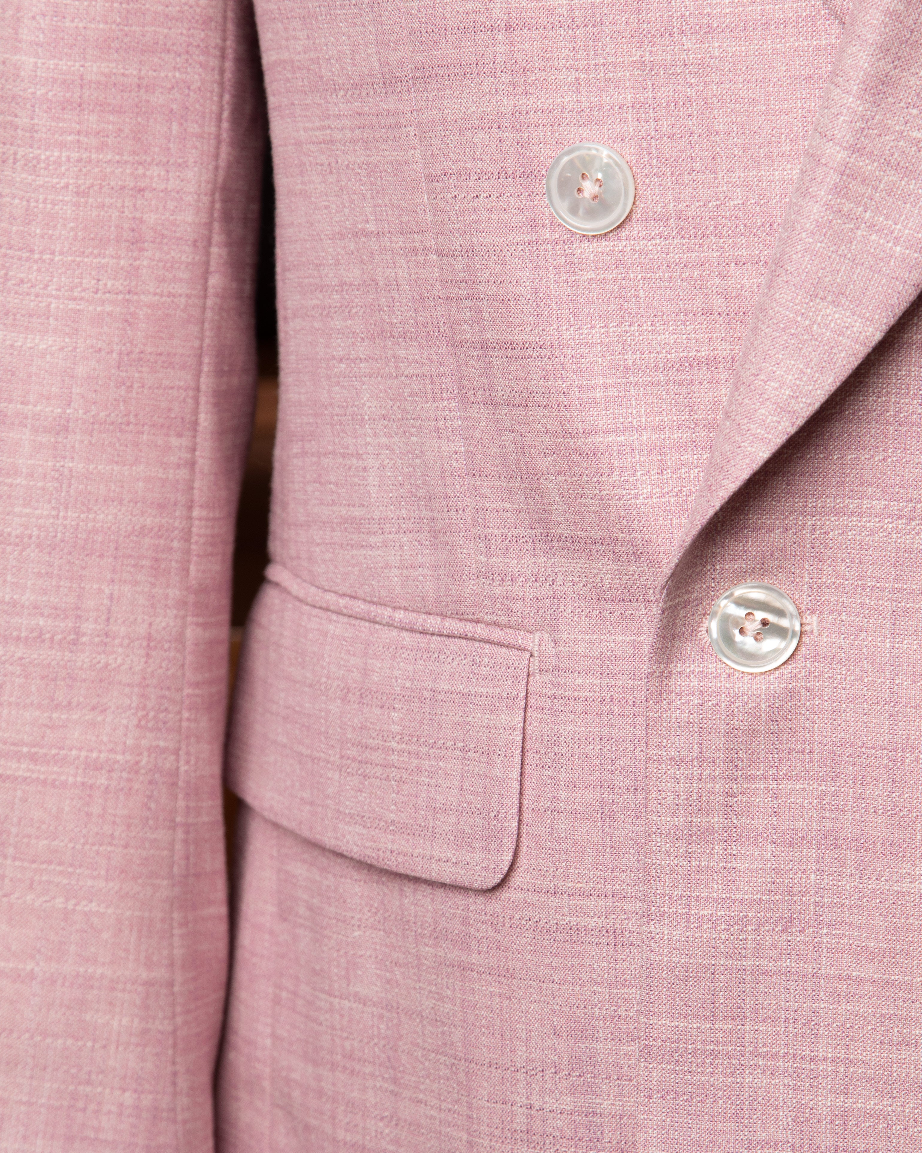 Giacca Doppiopetto Perugino Rosa