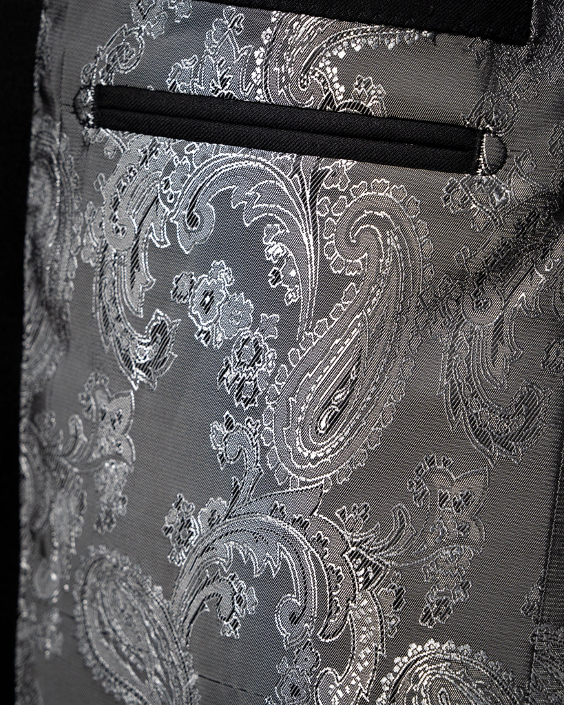 Donatello Matte Black Tuxedo