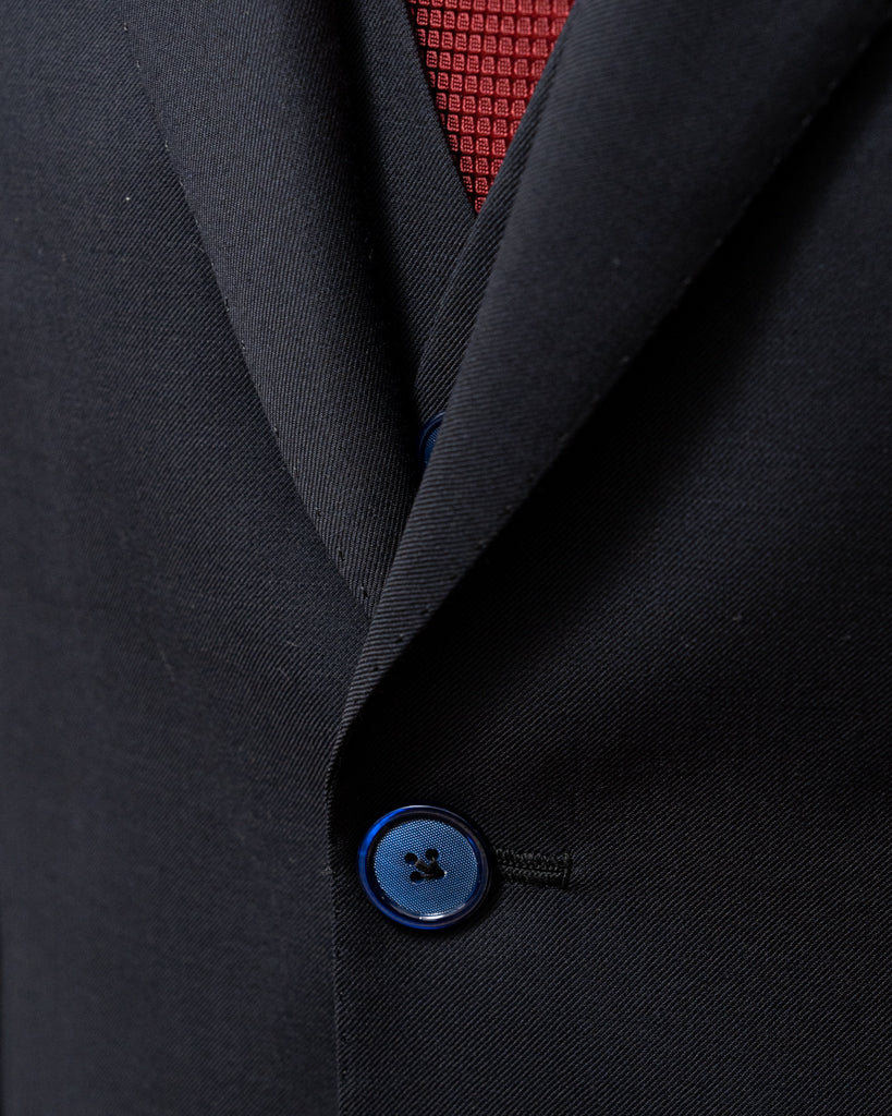 Dark Blue Giotto Suit with Vest