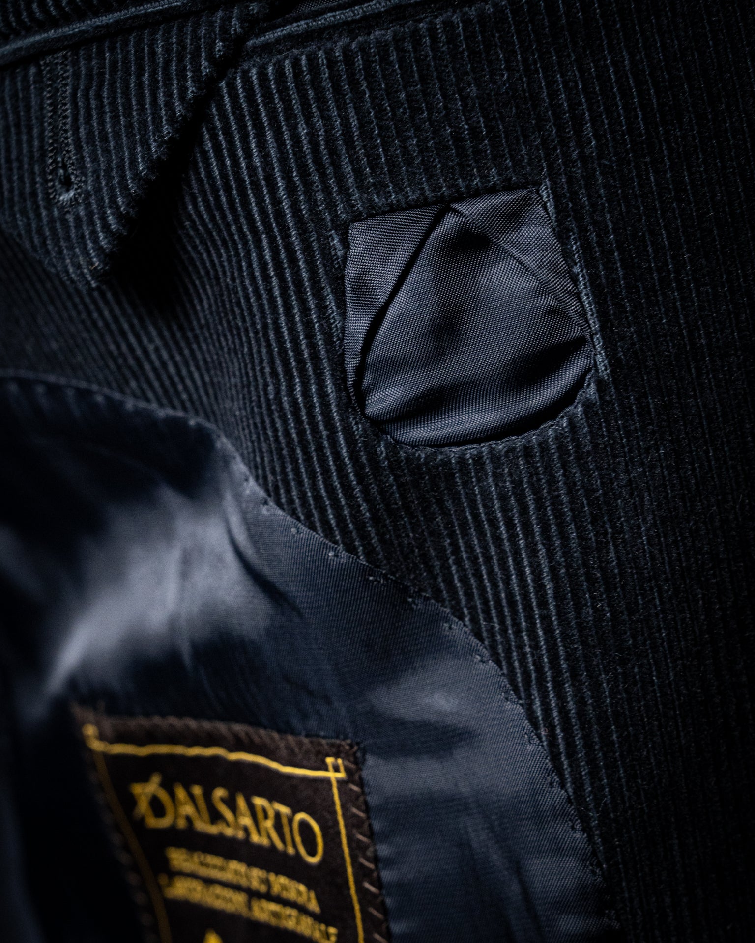 Giotto Blue Corduroy Jacket