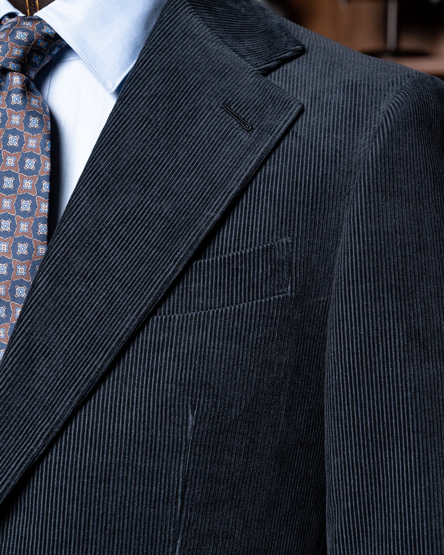 Giotto Blue Corduroy Jacket