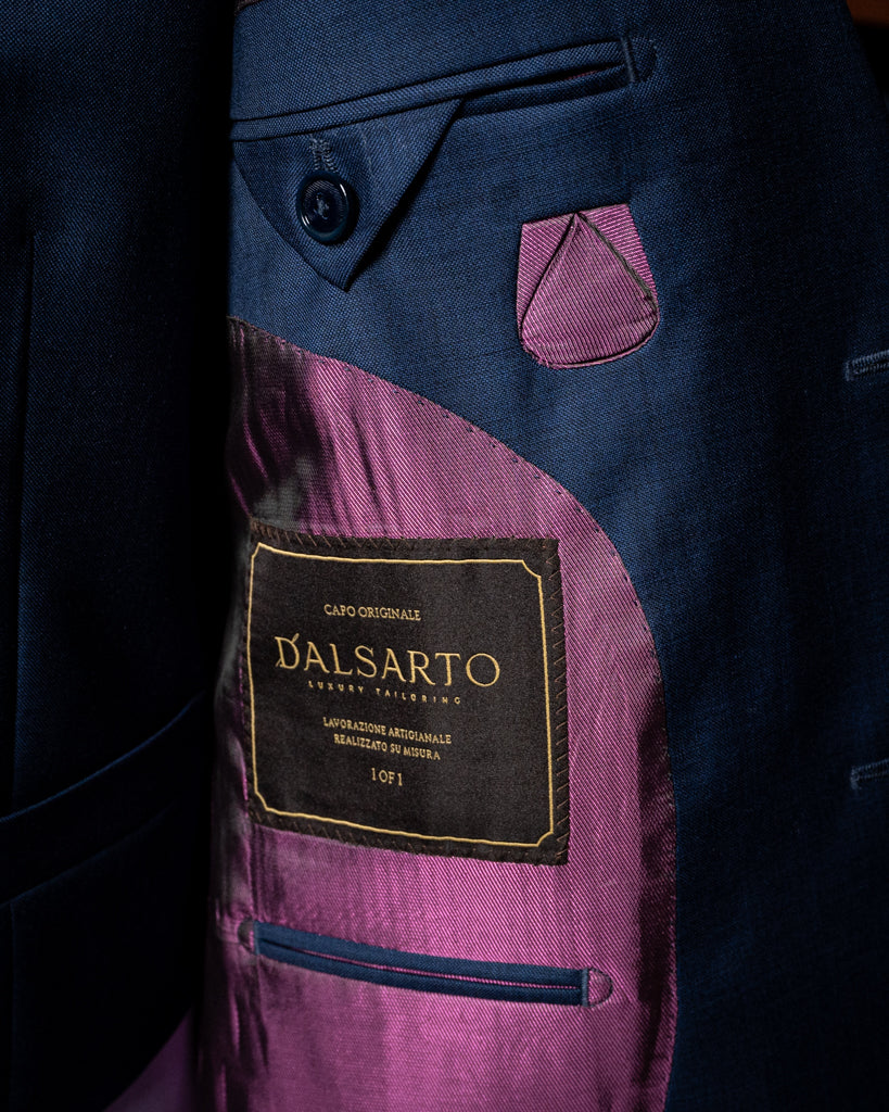 Bernini Navy Blue Suit with Vest