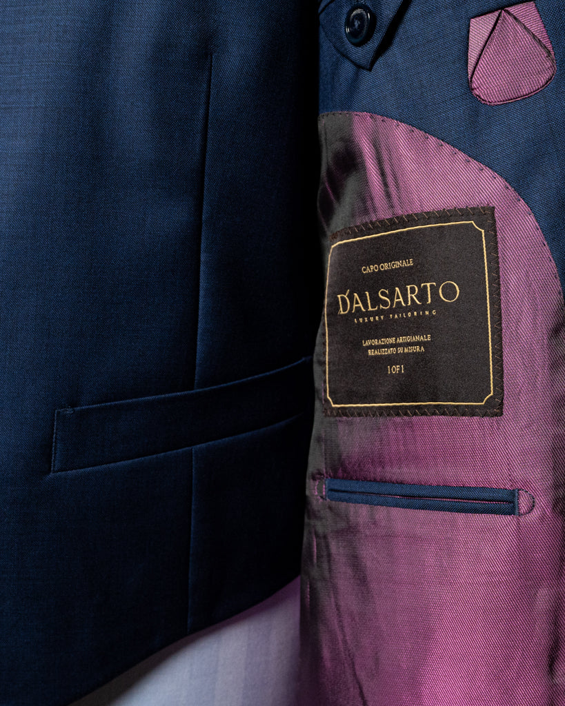 Bernini Navy Blue Suit with Vest