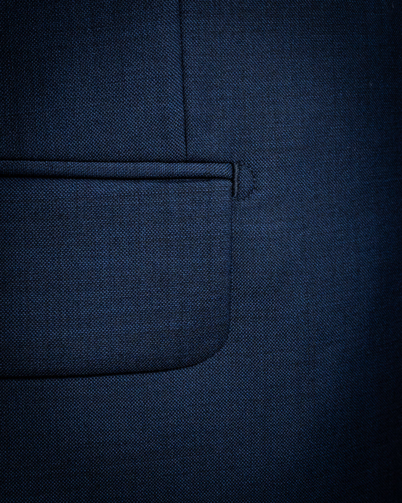 Bernini Navy Blue Suit with Vest