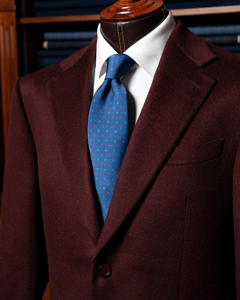 Giotto Wool Burgundy Jacket