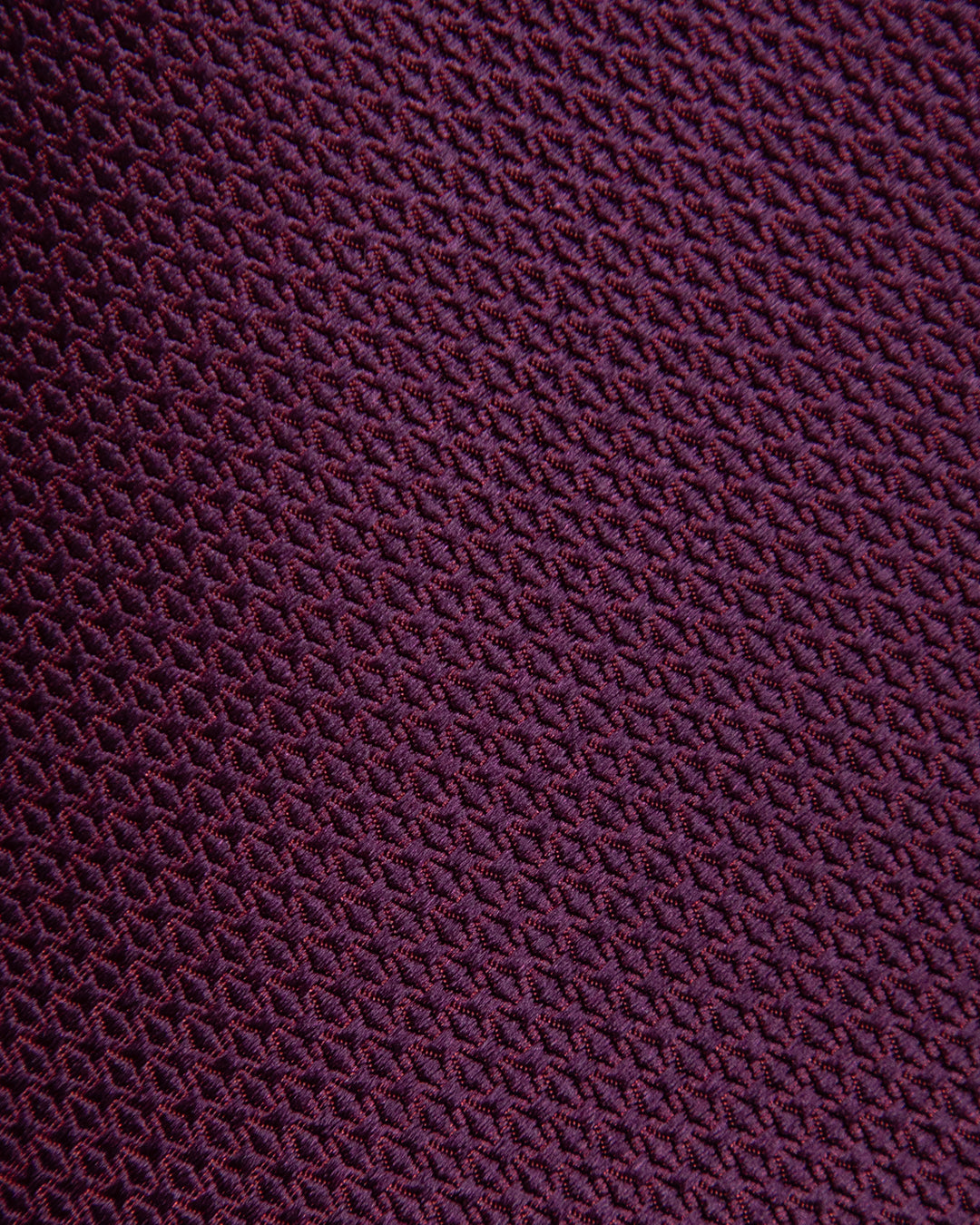 Cravatta Micro-Jacquard Viola Scuro