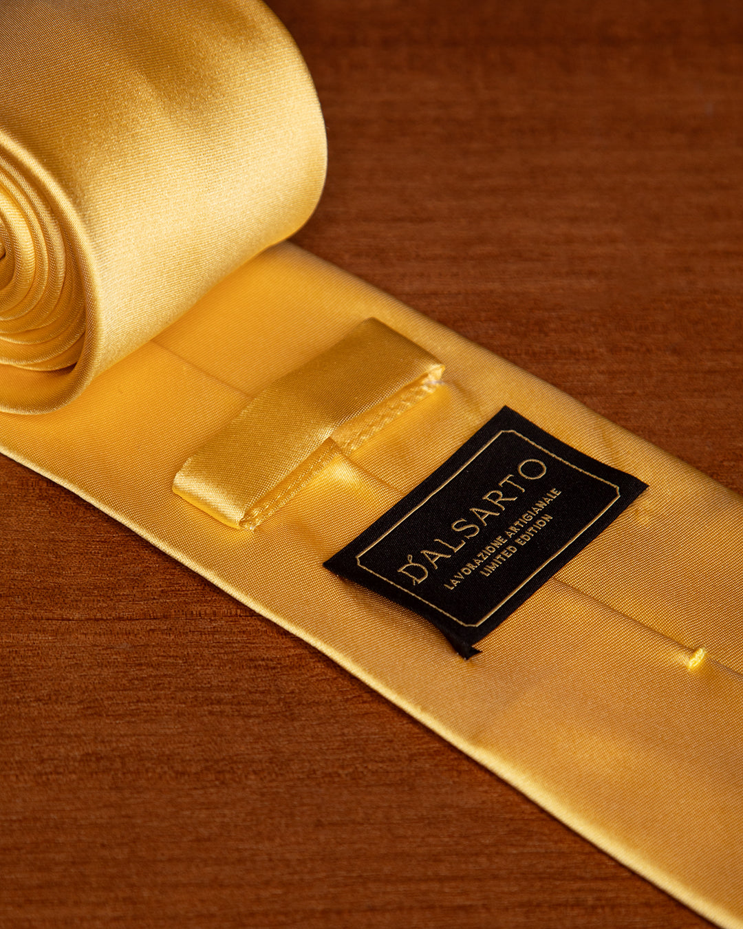 Cravatta Giallo Pastello