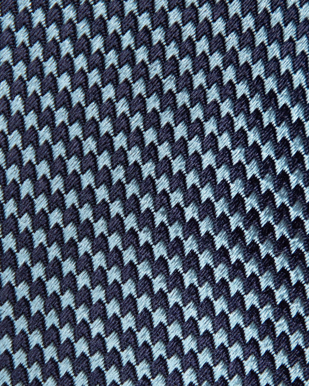 Cravatta Micro-Trama Bicolore Avio e Blu