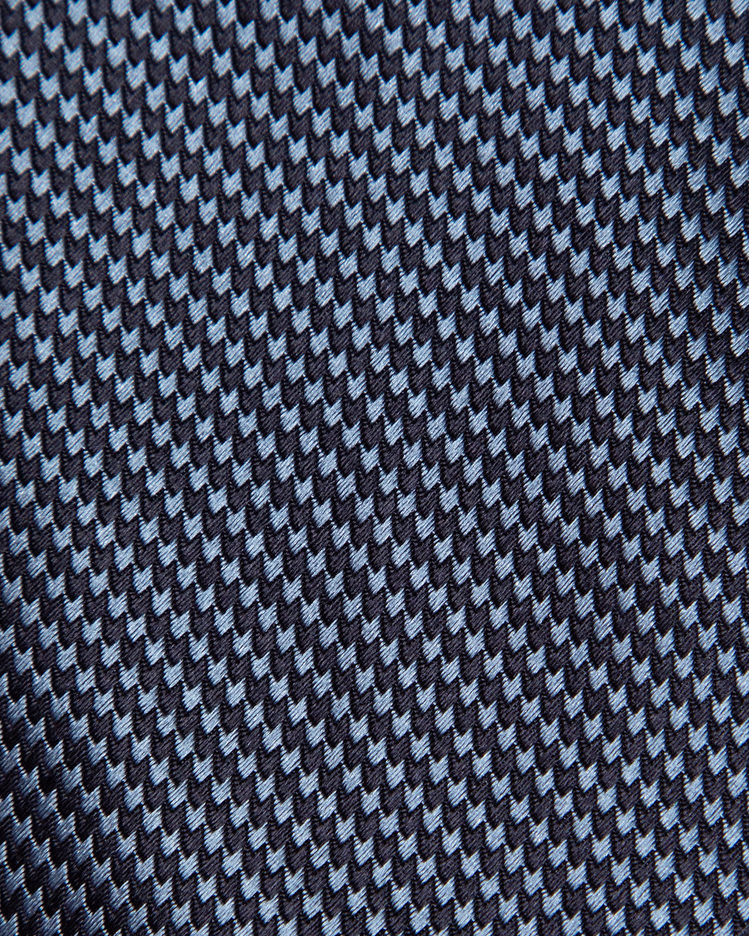 Cravatta Microtrama Blu e Azzurro