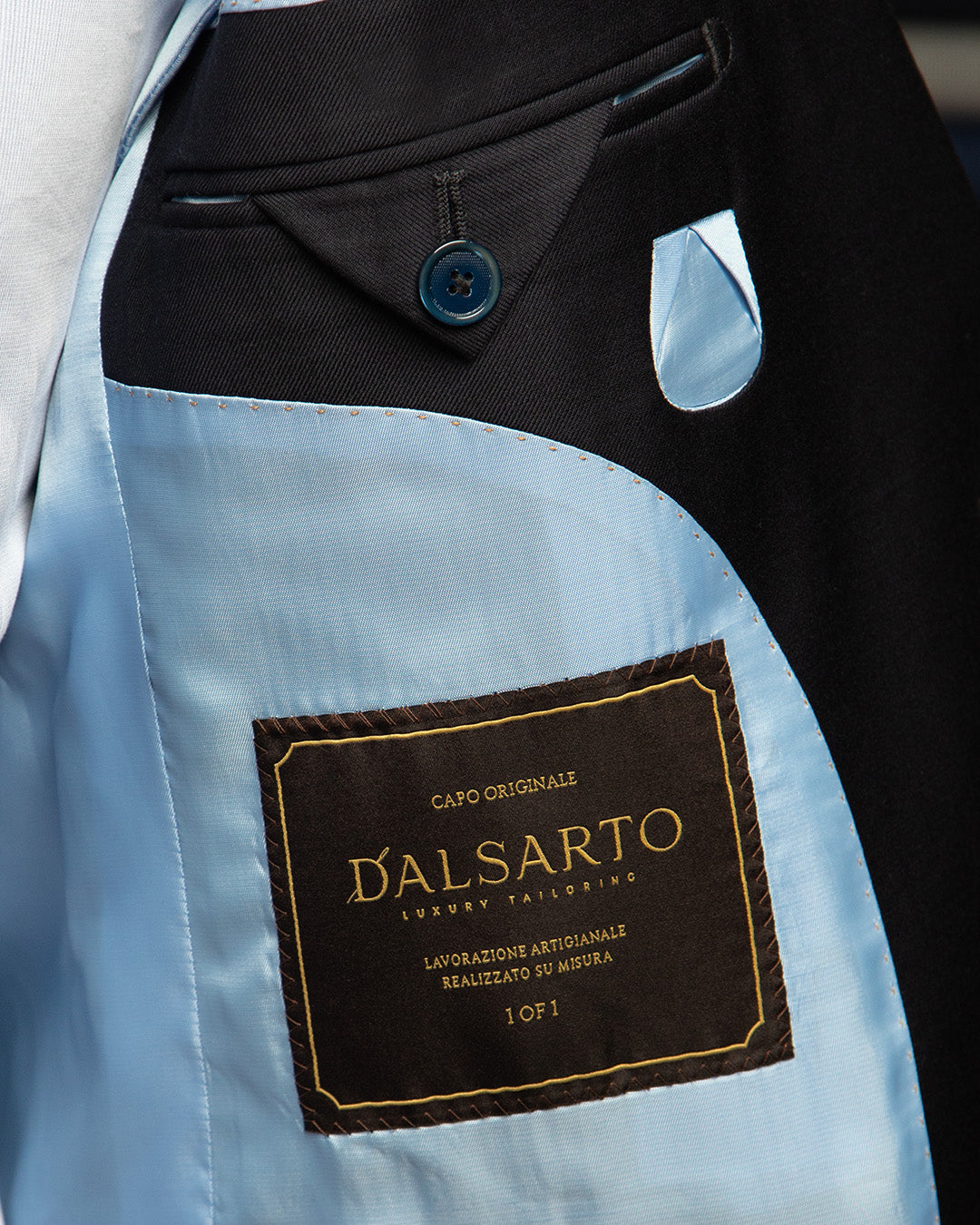 Bernini Navy Blue Two-Piece Suit