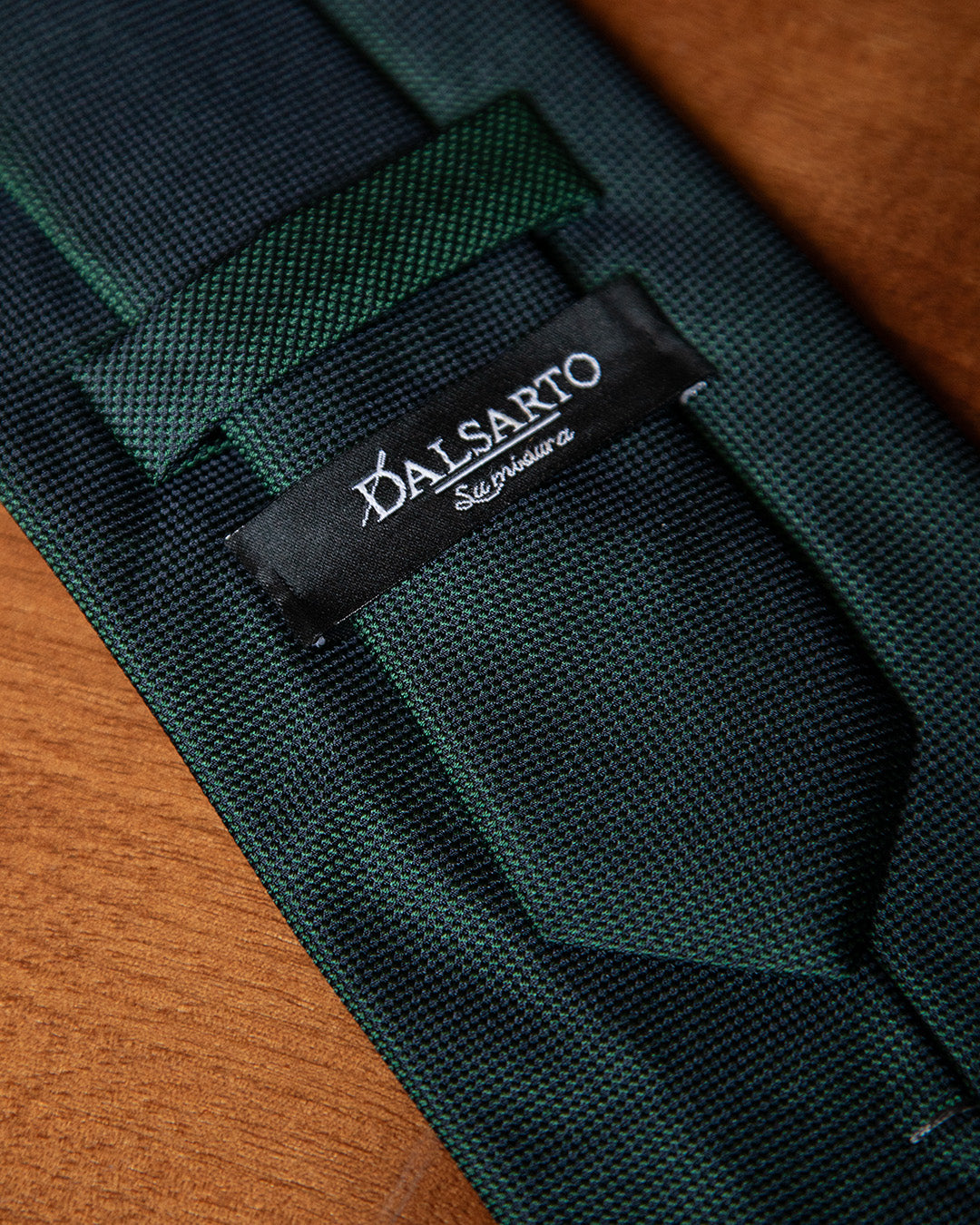 Cravatta Verde Bosco Piquet