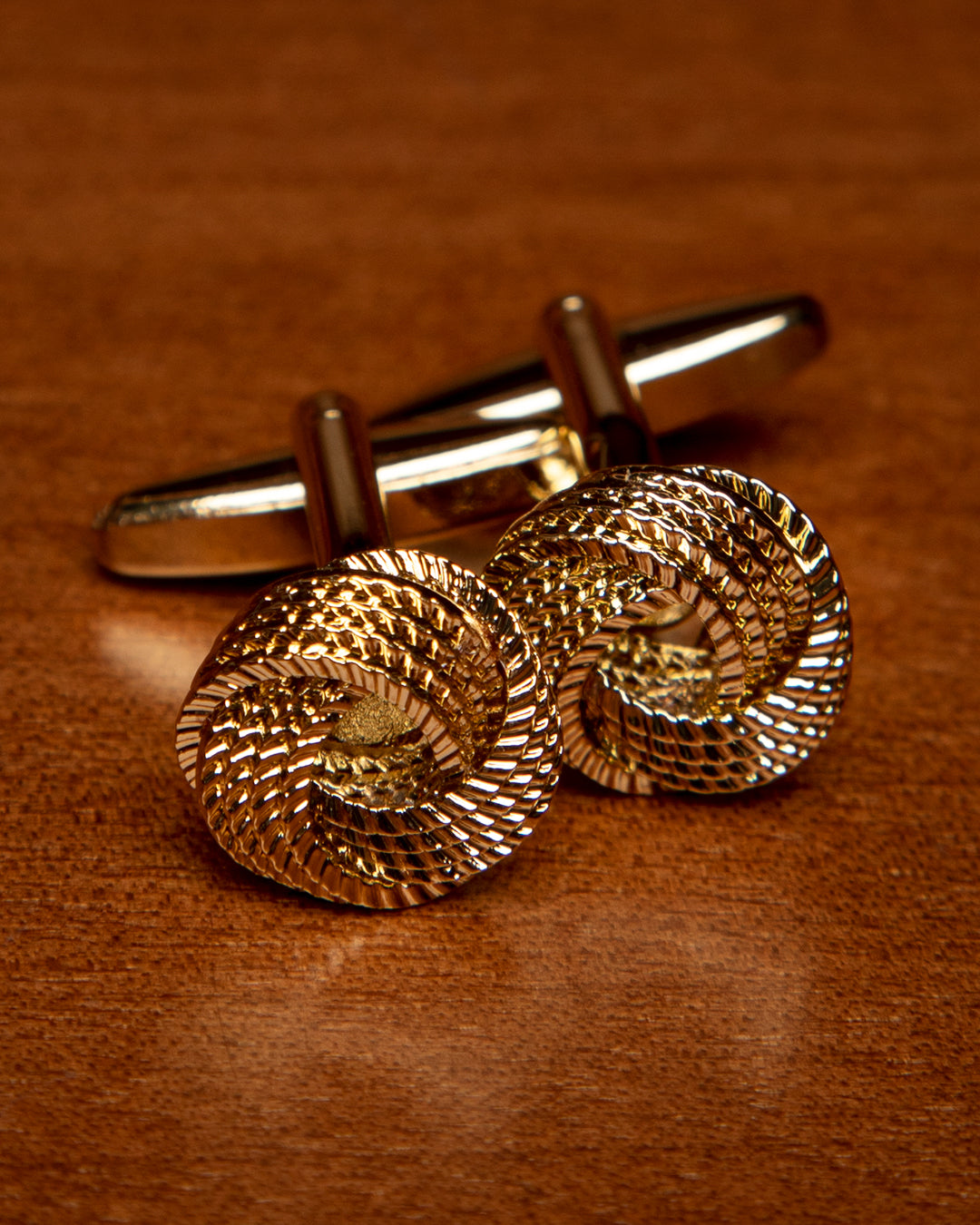 Gemelli Intrecciati Color Oro
