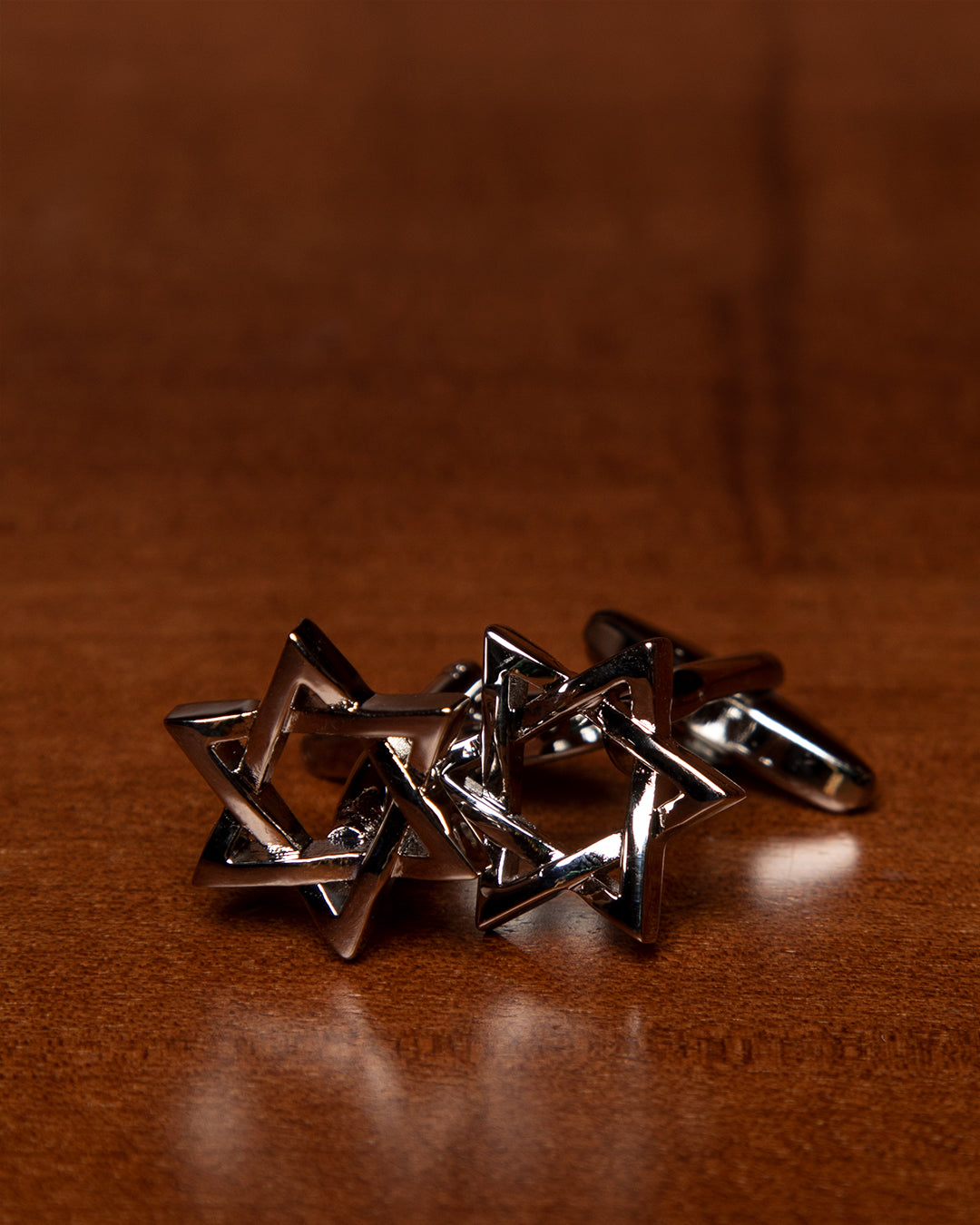 Silver Star Cufflinks