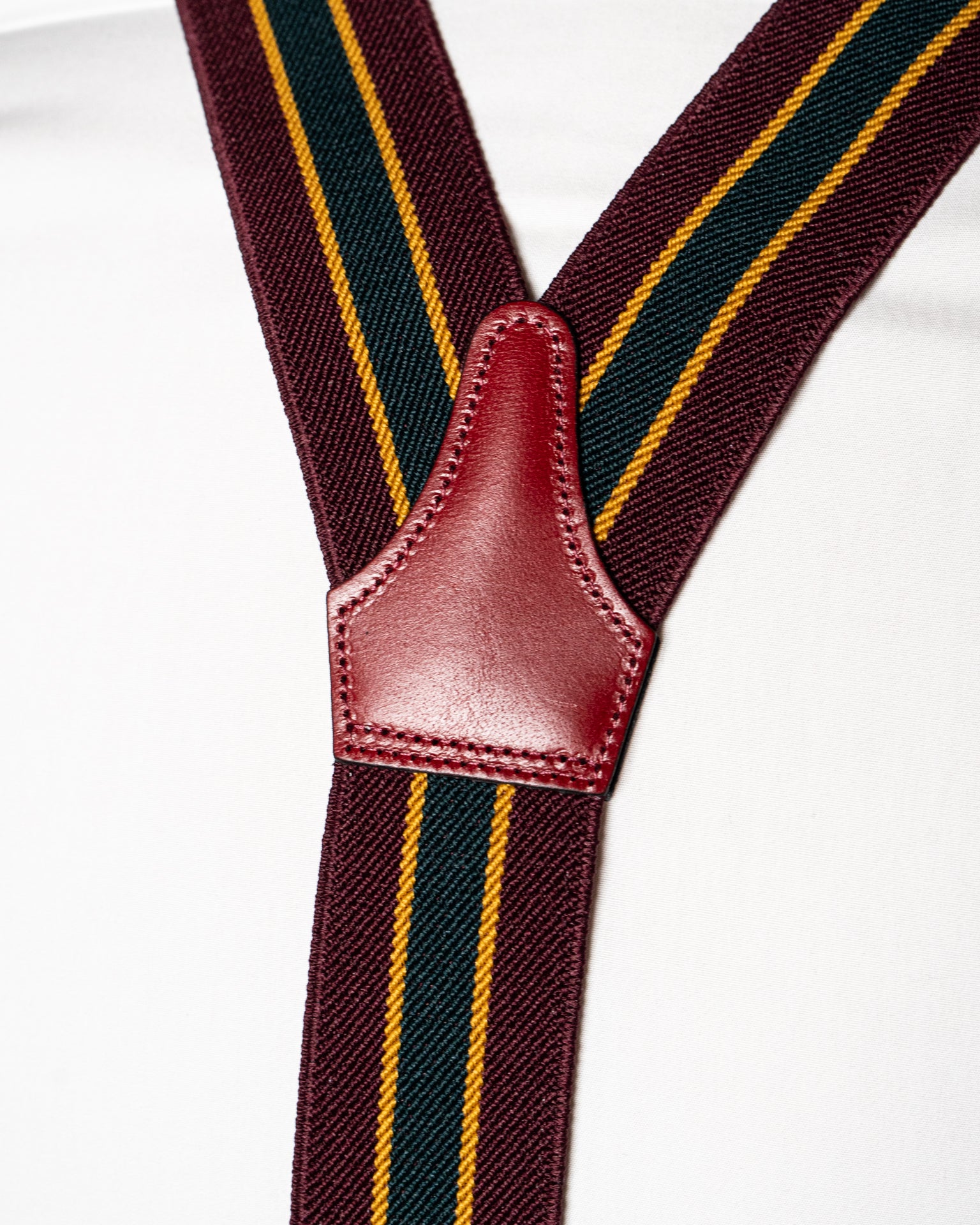 Red Striped Suspenders