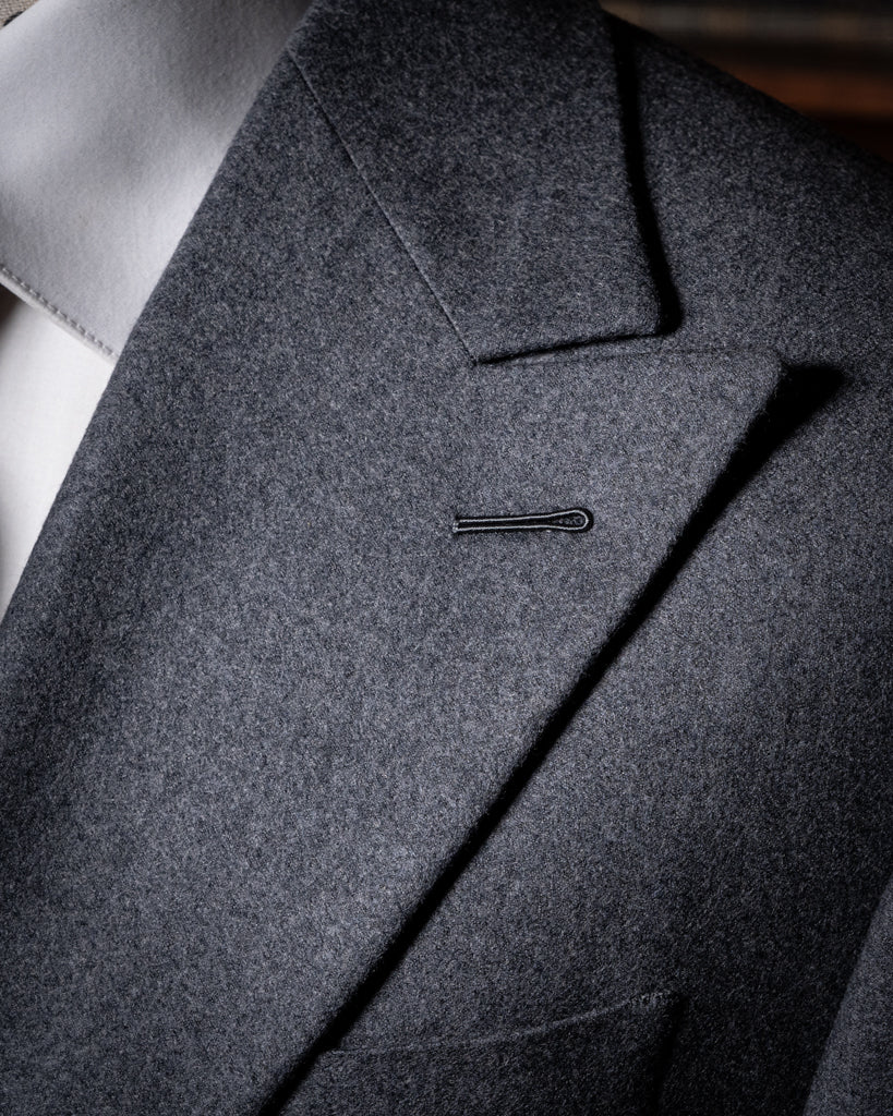 Abito Bernini Flanella Grigio con Gilet