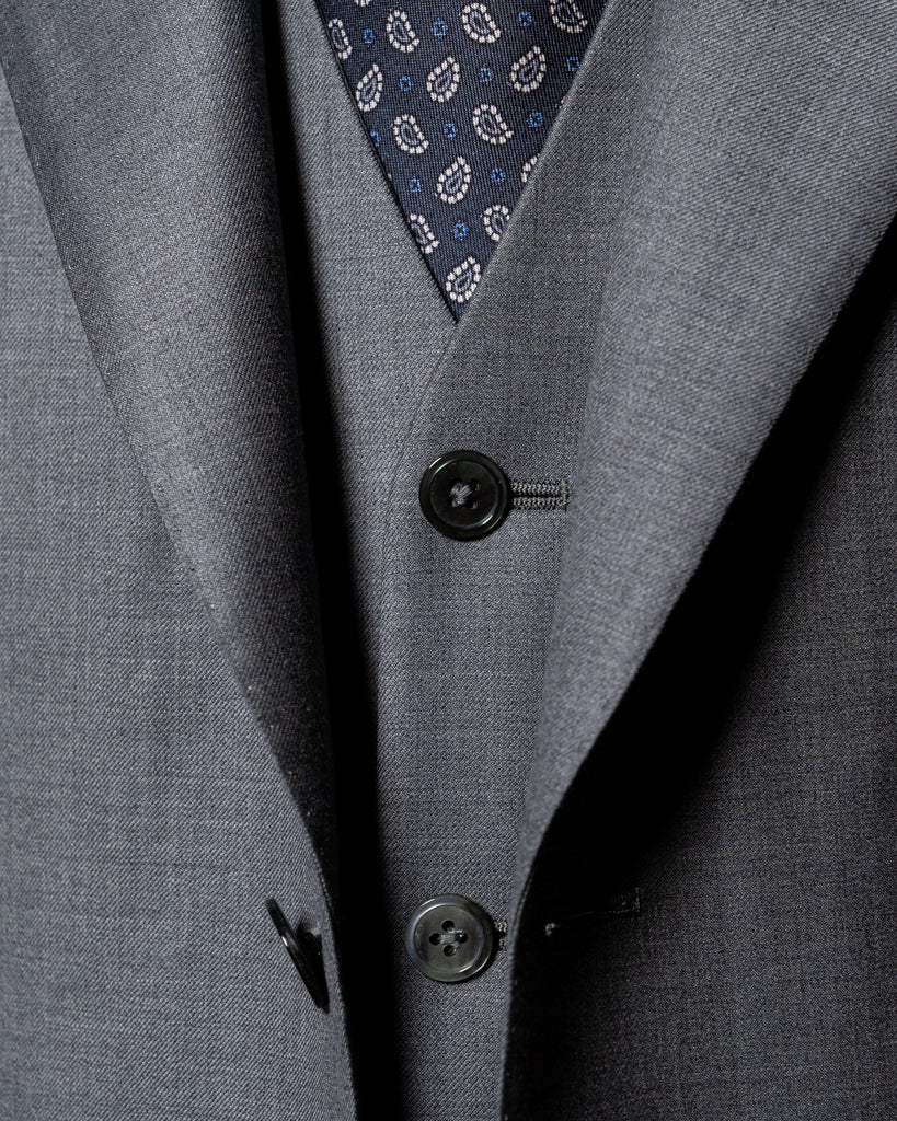 Giotto Suit 3 Pieces Pearl Gray
