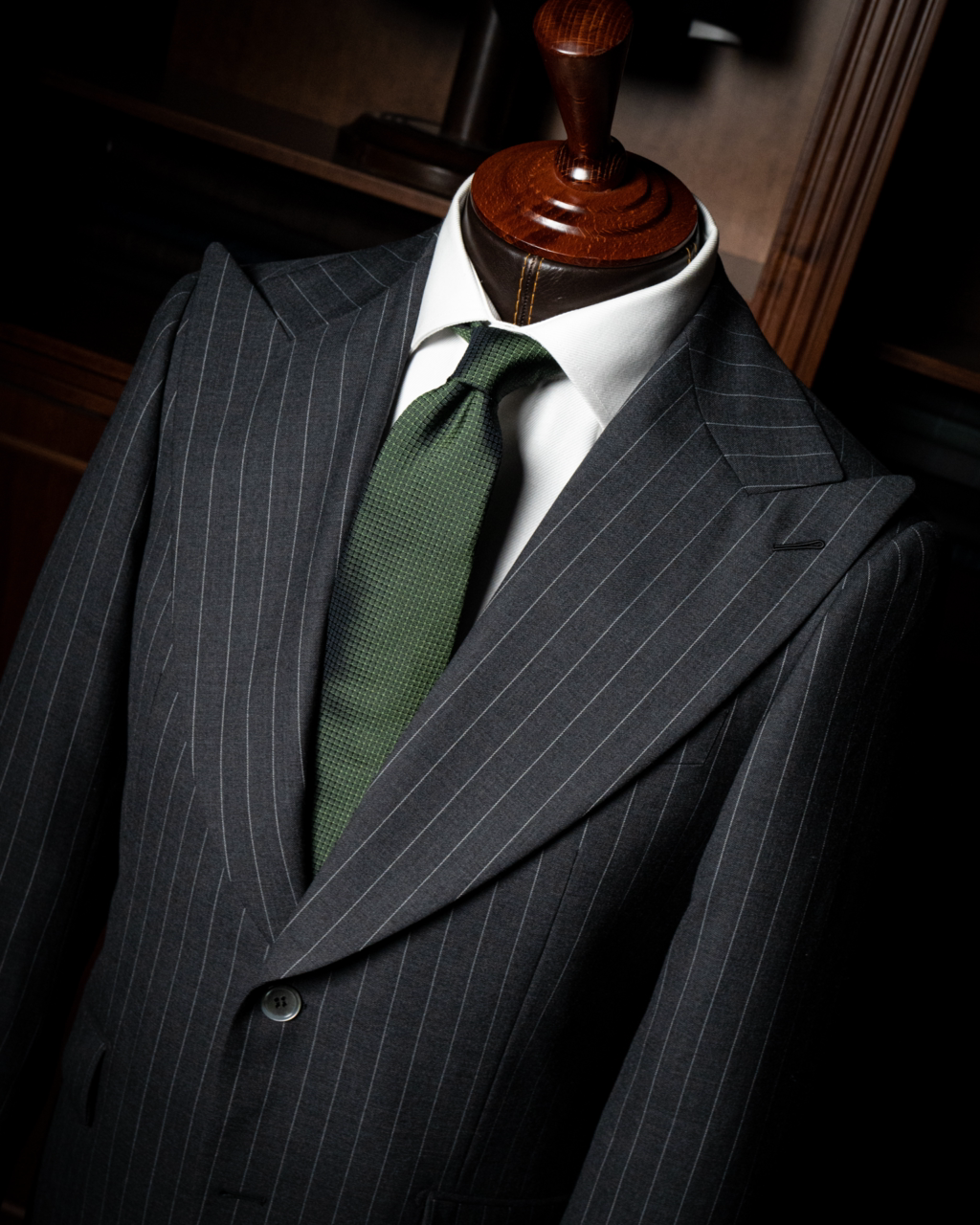Gray Pinstripe Grinta Suit