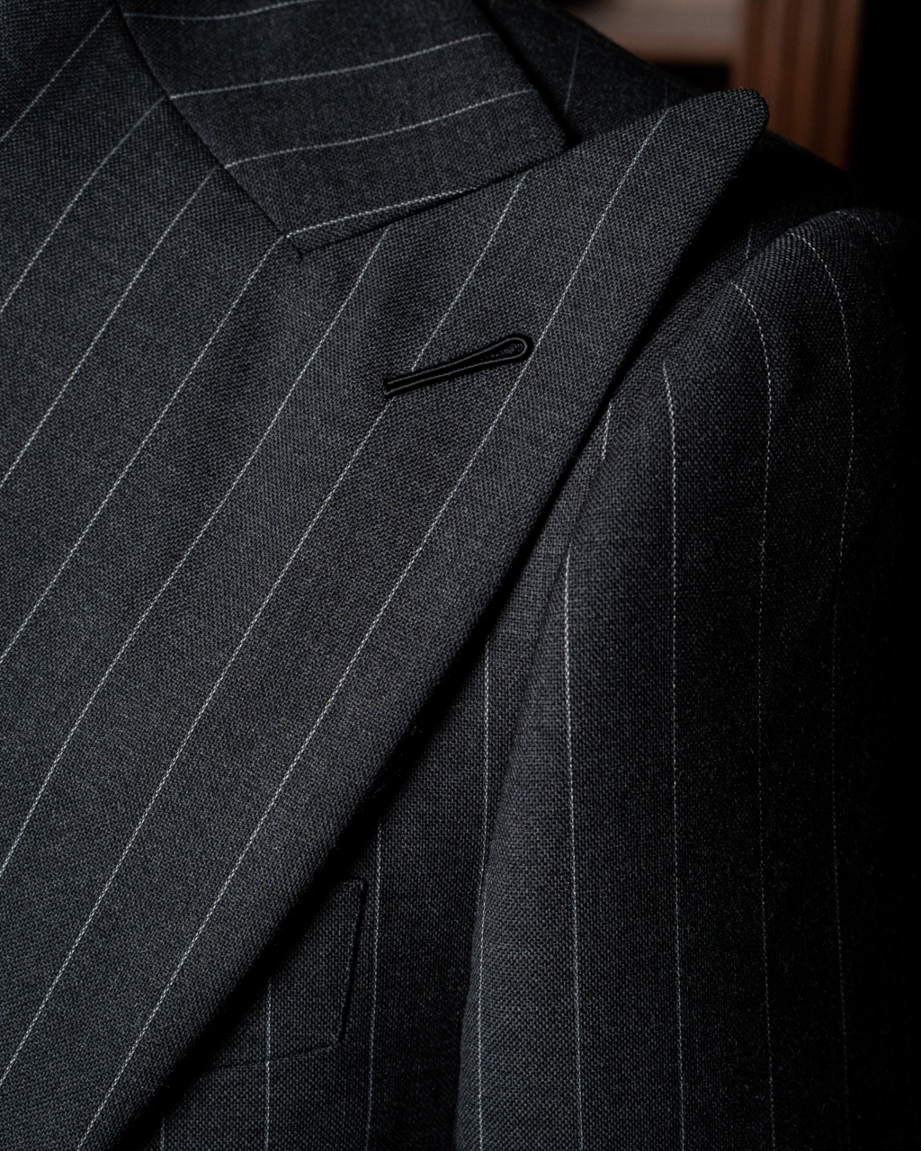 Gray Pinstripe Grinta Suit